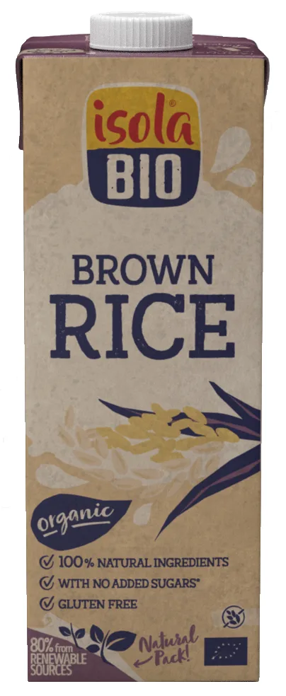 Bautura din orez brun integral, 1000ml, Isola Bio — preț și oferte