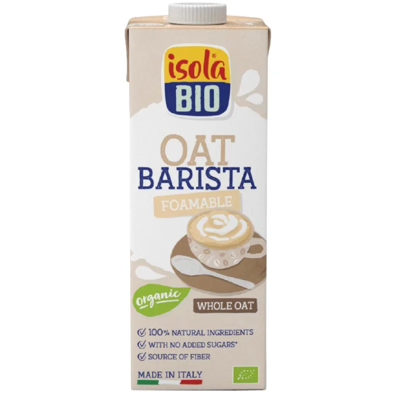 Bautura din ovaz integral Barista, 1000ml, Isola Bio — preț și oferte
