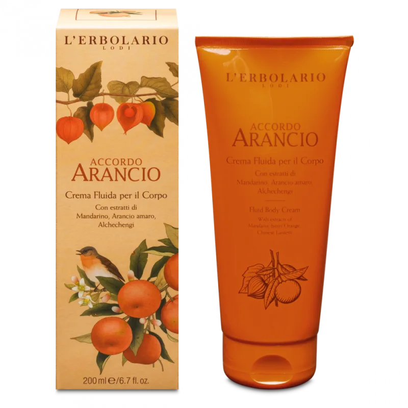 L'Erbolario Crema de corp Accordo Arancio, 200ml — preț și oferte