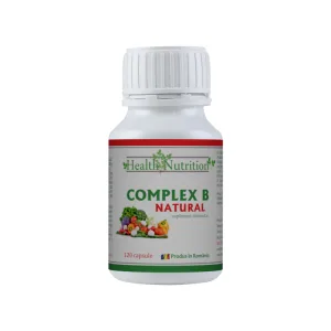 Complex B Natural, 120 capsule, Health Nutrition