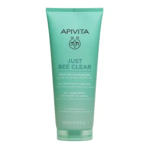 Gel de curatare pentru ten gras si acneic Just Bee Clear, 200 ml, Apivita