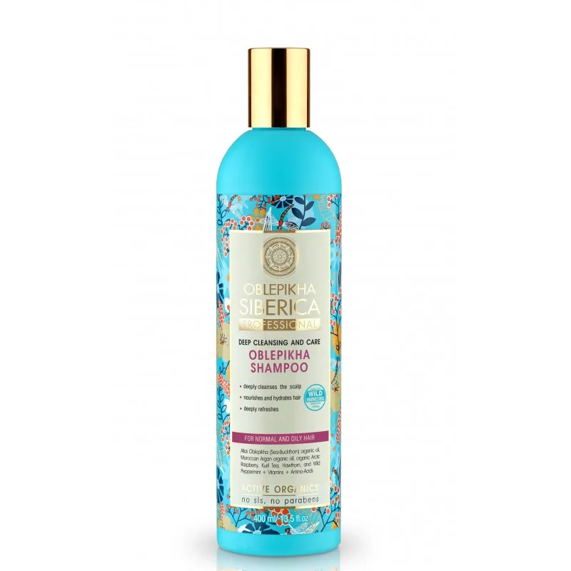 Sampon pentru par normal si gras Oblepikha, 400ml, Natura Siberica — preț și oferte