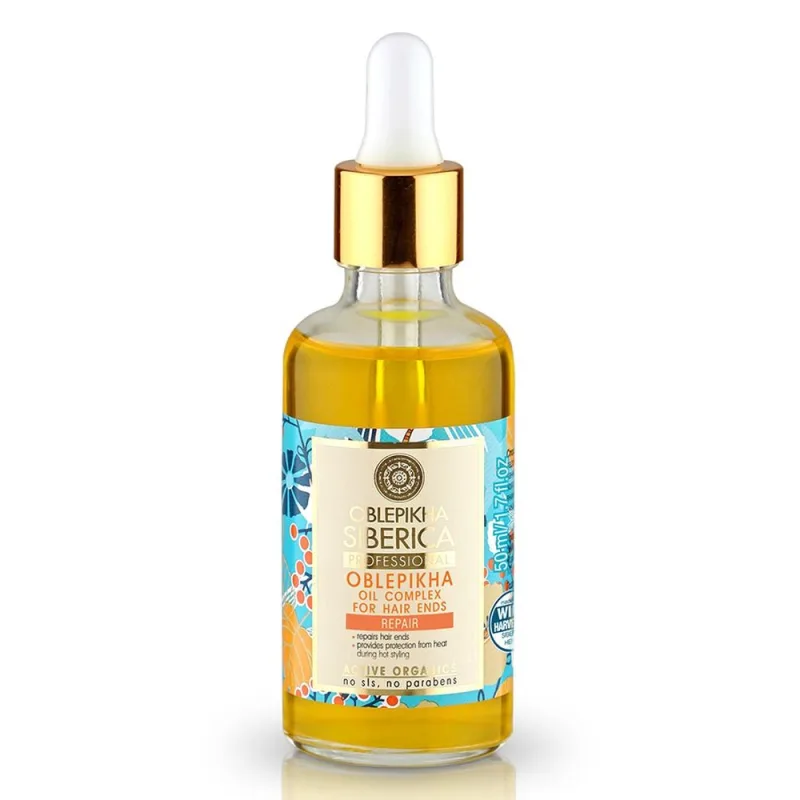 Ulei de par pentru varfuri Oblepikha, 50ml, Natura Siberica — preț și oferte