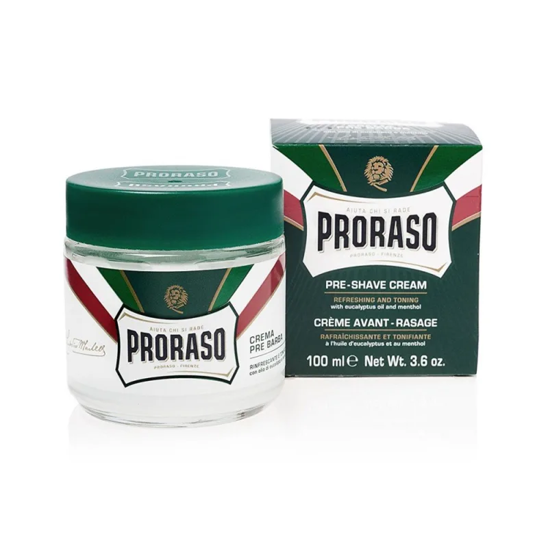 Crema inainte de ras Refresh Eucalyptus, 100ml, Proraso — preț și oferte