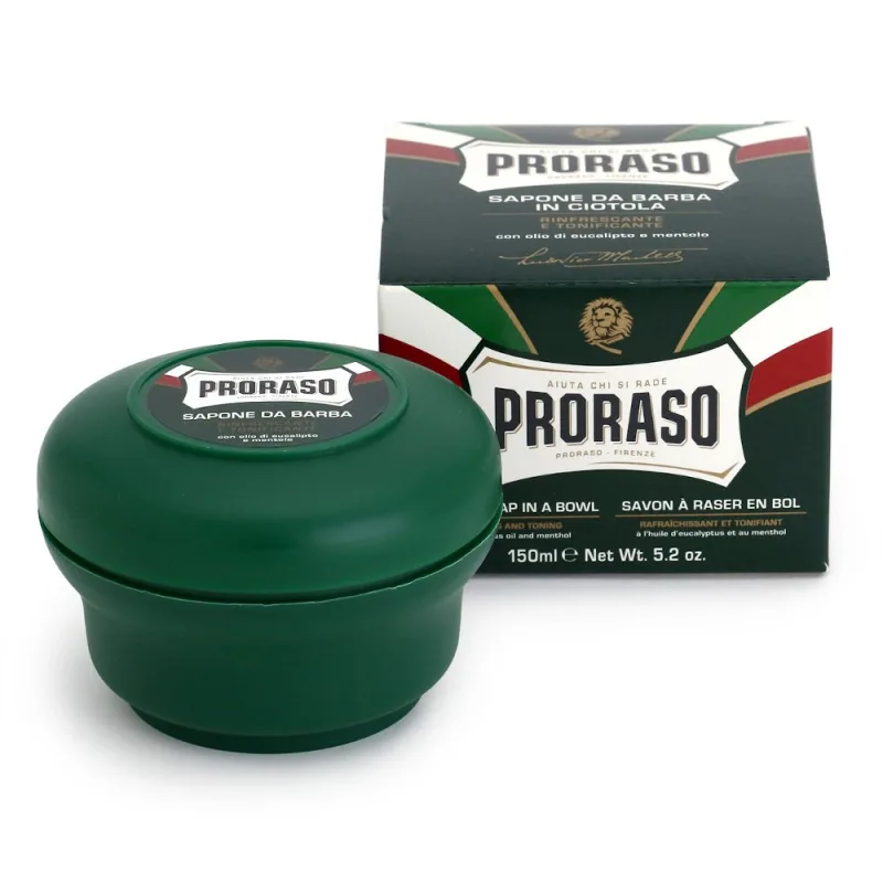 Sapun pentru ras Jar Refresh Eucalyptus, 150ml, Proraso — preț și oferte