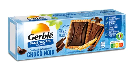 Biscuiti cu tableta de ciocolata fara zahar adaugat, 126g, Gerble Expert Dietetic — preț și oferte