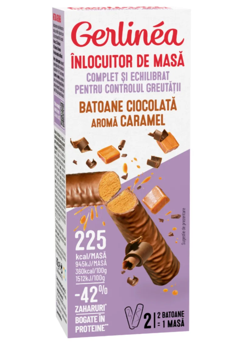 Mini pack batoane cu caramel, 62g, Gerlinea — preț și oferte