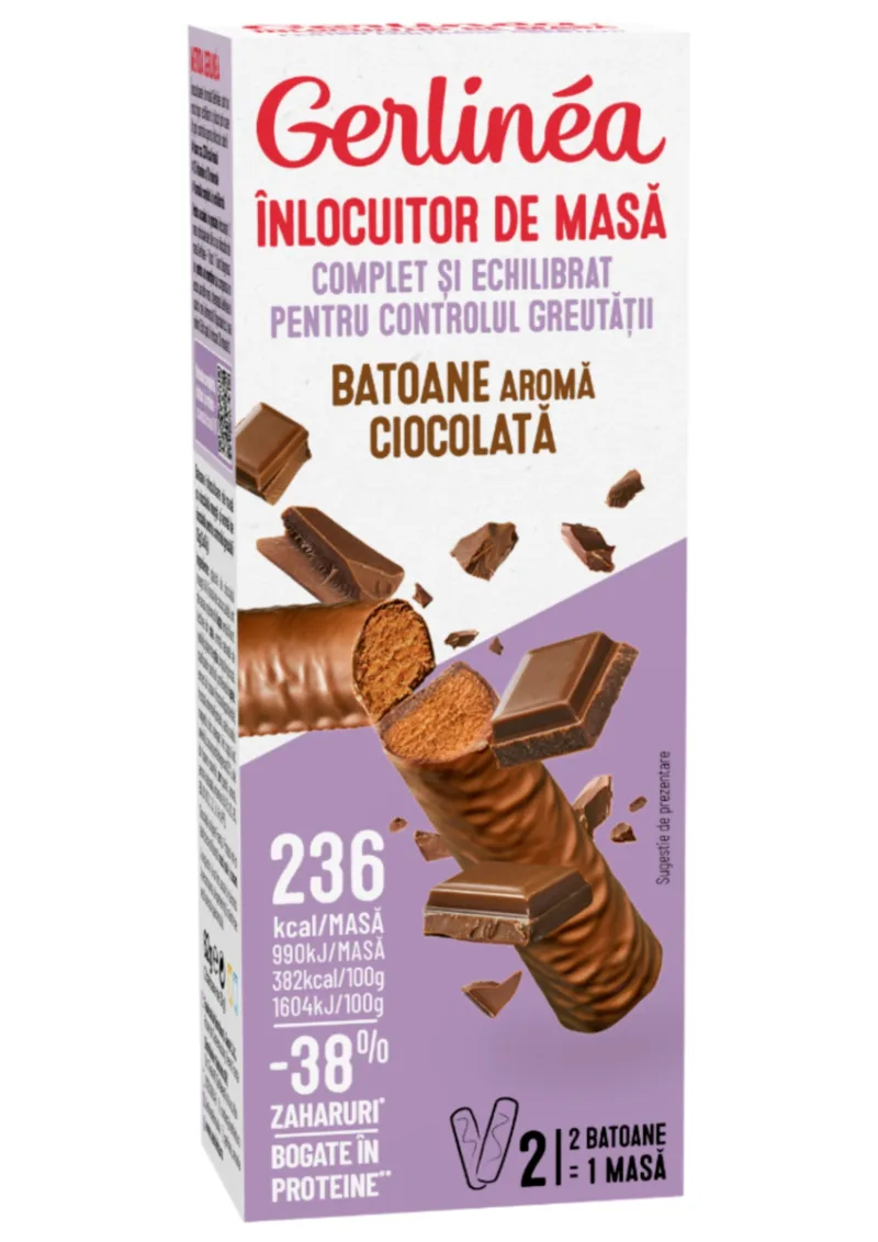 Mini pack batoane cu ciocolata, 62g, Gerlinea — preț și oferte