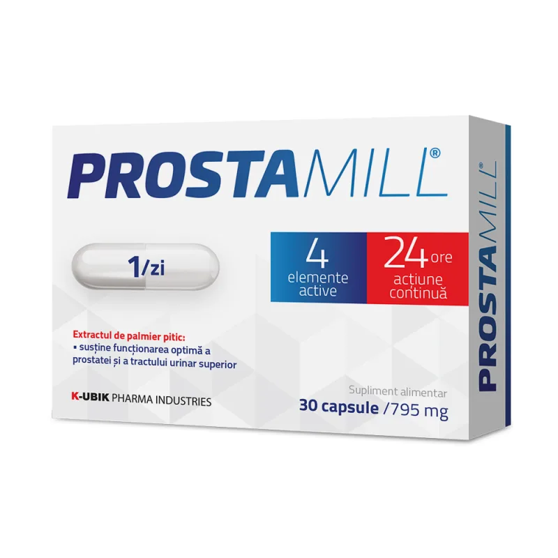 Prostamill, 30 capsule, K-UBIK Pharma Industries — preț și oferte