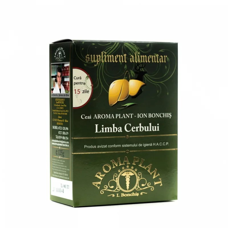 Ceai Limba Cerbului, 125g, Aroma Plant Bonchis — preț și oferte