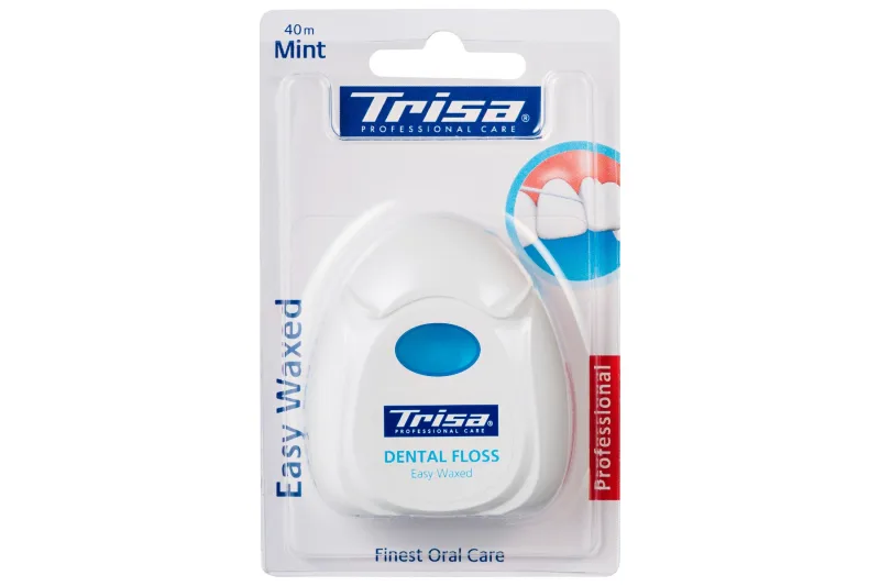 Ata dentara mentolata Easy Waxed, 40m, Trisa — preț și oferte