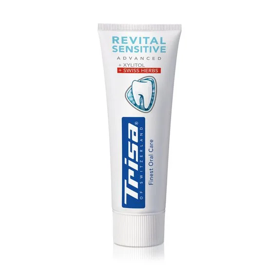 Pasta de dinti cu xylitol Revital Sensitive, 75ml, Trisa — preț și oferte