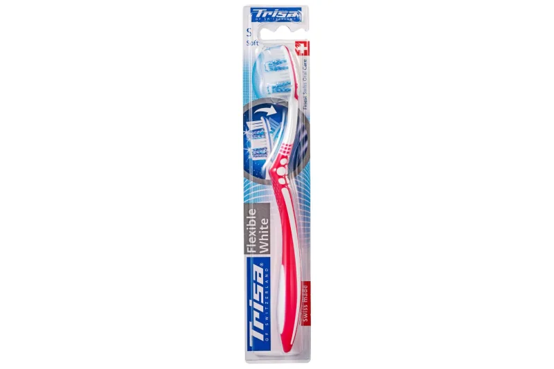 Periuta de dinti Flexible White Soft, 1 bucata, Trisa — preț și oferte