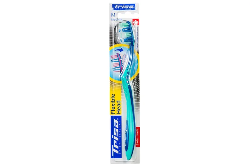 Periuta de dinti Flexible Head 3 Medium, 1 bucata, Trisa — preț și oferte