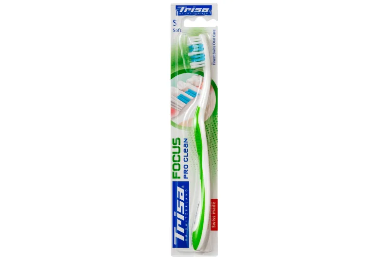 Periuta de dinti Focus Pro Clean Soft, 1 bucata, Trisa — preț și oferte