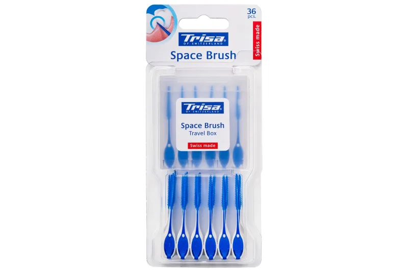 Periuta interdentara flexibila Space Brush, 36 bucati, Trisa — preț și oferte