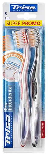 Periuta de dinti Pro Interdental Duo Soft, 2 bucati, Trisa — preț și oferte