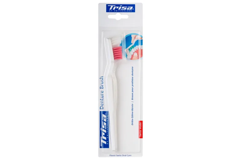 Periuta speciala pentru proteze dentare, 1 bucata, Trisa — preț și oferte