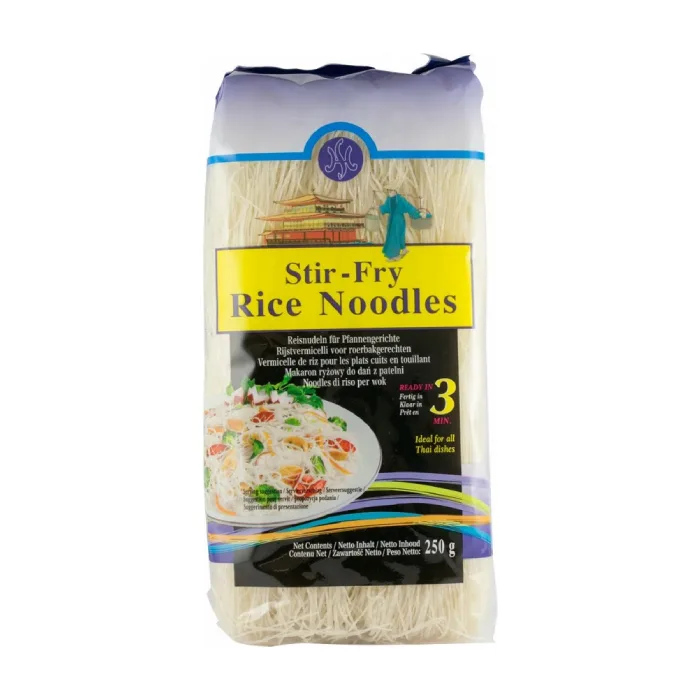 Taitei subtiri din orez pentru wok, 250 g, Vermicelli — preț și oferte