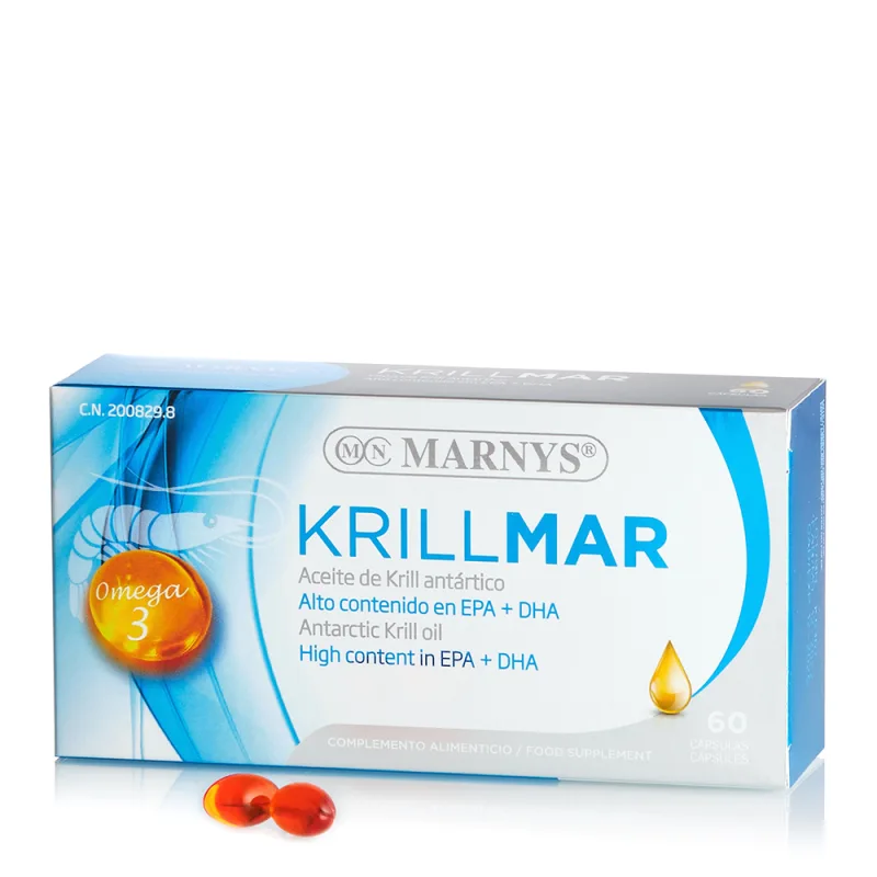 Krillmar Ulei de krill si ulei de peste cu omega 3, 60 capsule, Marnys — preț și oferte