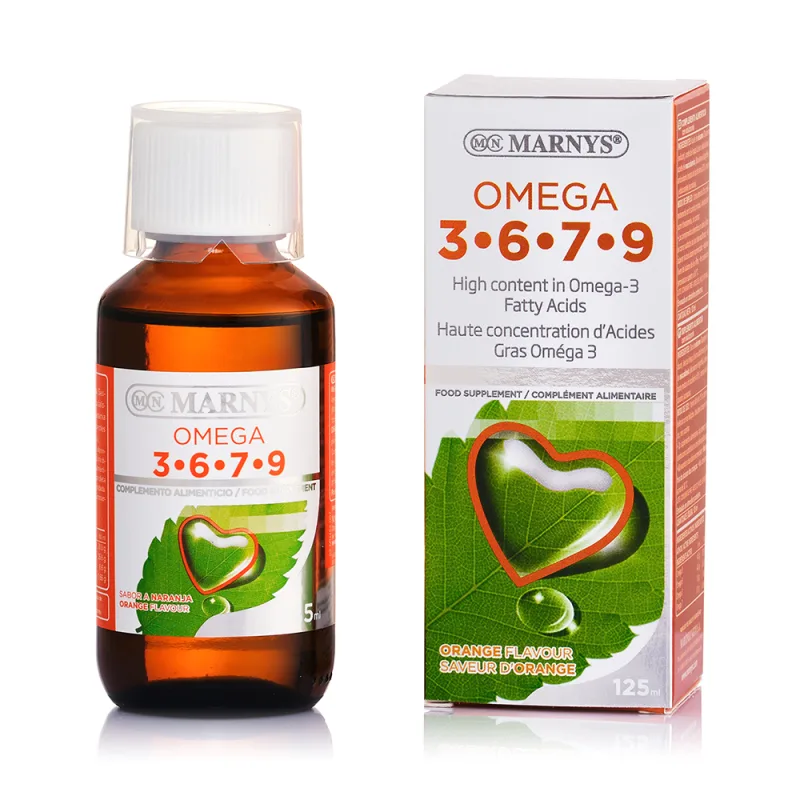 Omega 3 6 7 9, 125ml, Marnys — preț și oferte