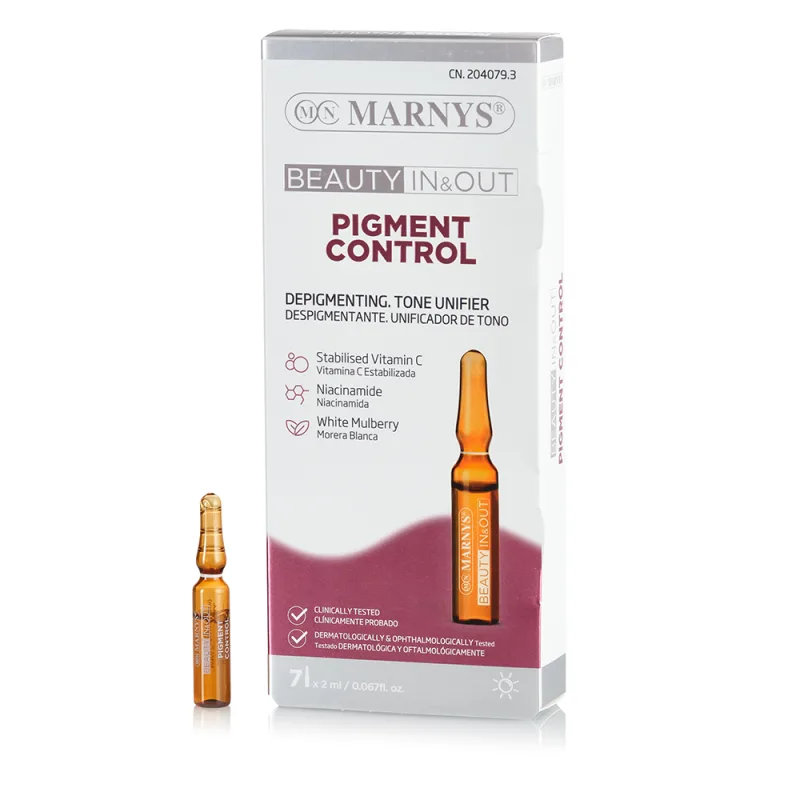Fiole Pigment Control, 7 fiole, Marnys — preț și oferte
