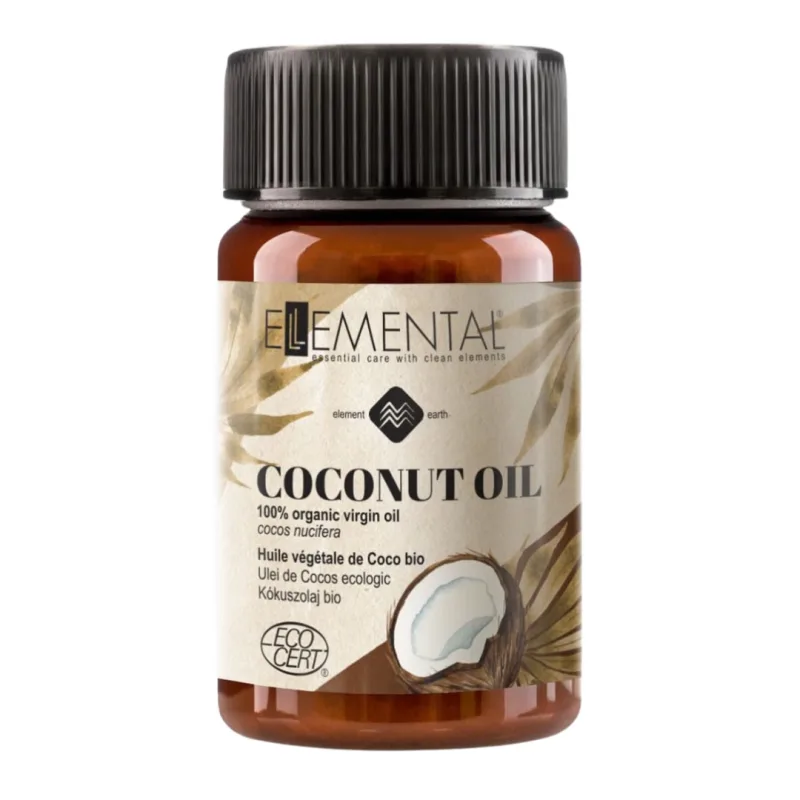 Ulei de Cocos Bio, 100 ml, Ellemental — preț și oferte