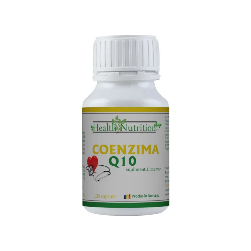 Coenzima Q10 100% naturala, 120 capsule, Health Nutrition — preț și oferte