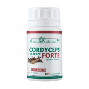 Cordyceps Extract Forte 100% natural, 60 capsule, Health Nutrition