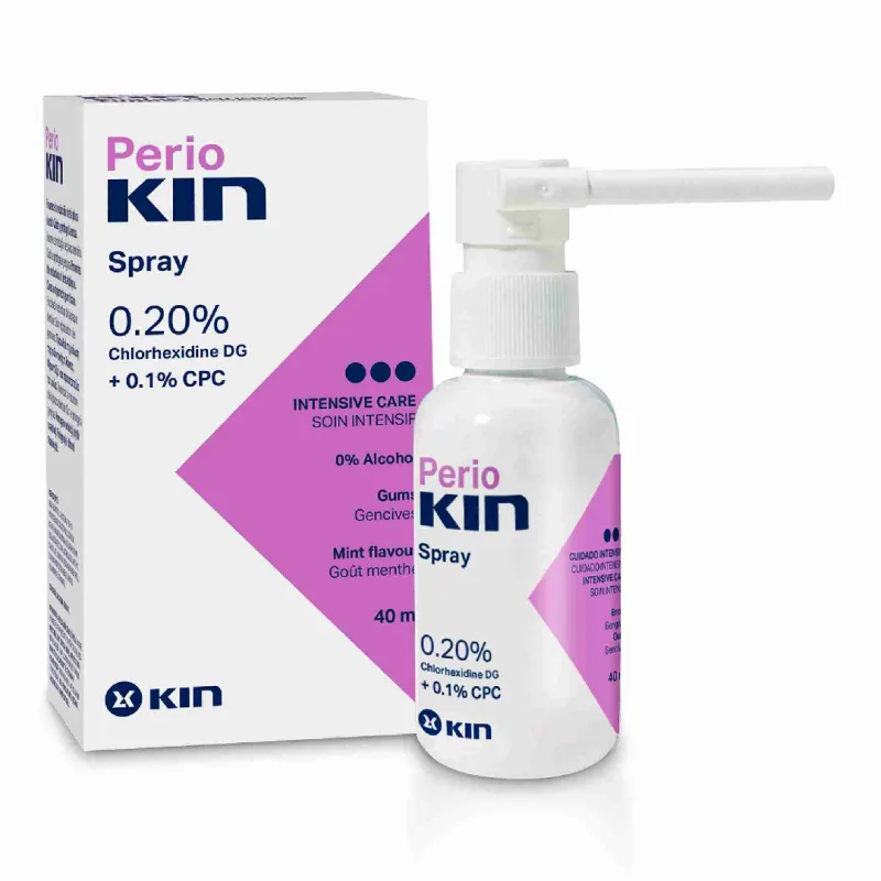 PerioKin spray gingival cu clorhexidina, 0.20%, 40 ml, Kin — preț și oferte
