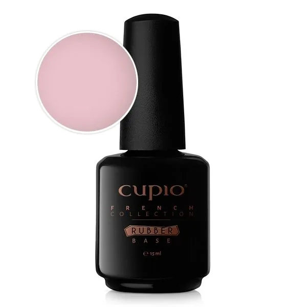 Rubber base French Collection Blush, 15ml, Cupio — preț și oferte