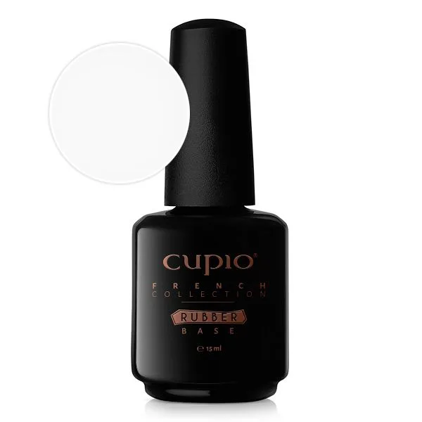 Rubber base French Collection Milky White, 15ml, Cupio — preț și oferte