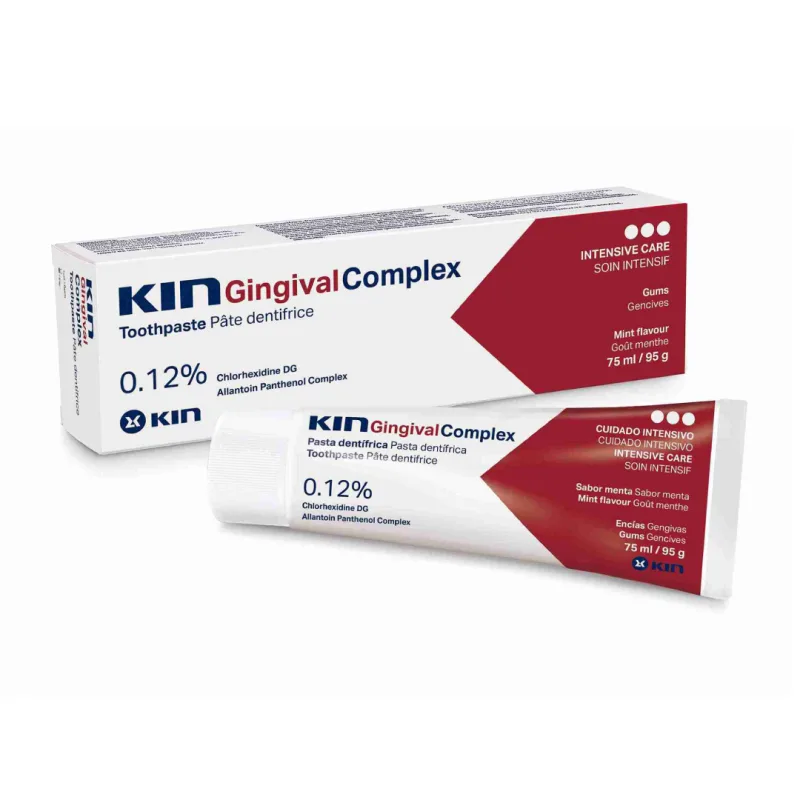 Pasta de dinti cu clorhexidina Kin Gingival, 75 ml, Kin — preț și oferte