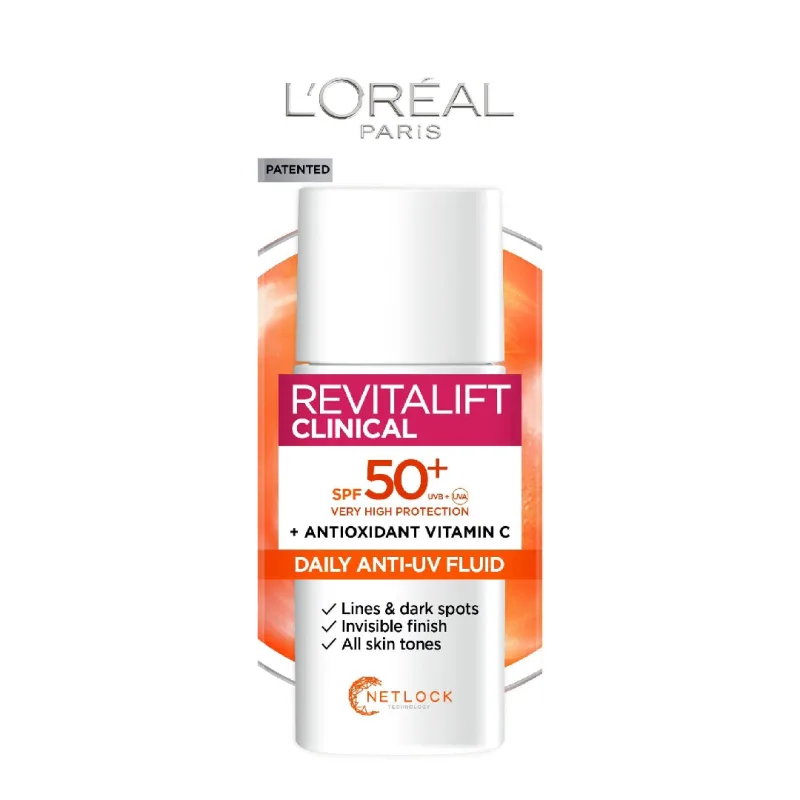 Crema fluida cu Vitamina C si SPF50+, 50ml, LOreal L'OREAL PARIS — preț și oferte