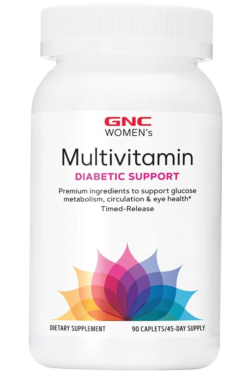 Multivitamine pentru femei suport diabetic, 90 tablete, GNC — preț și oferte