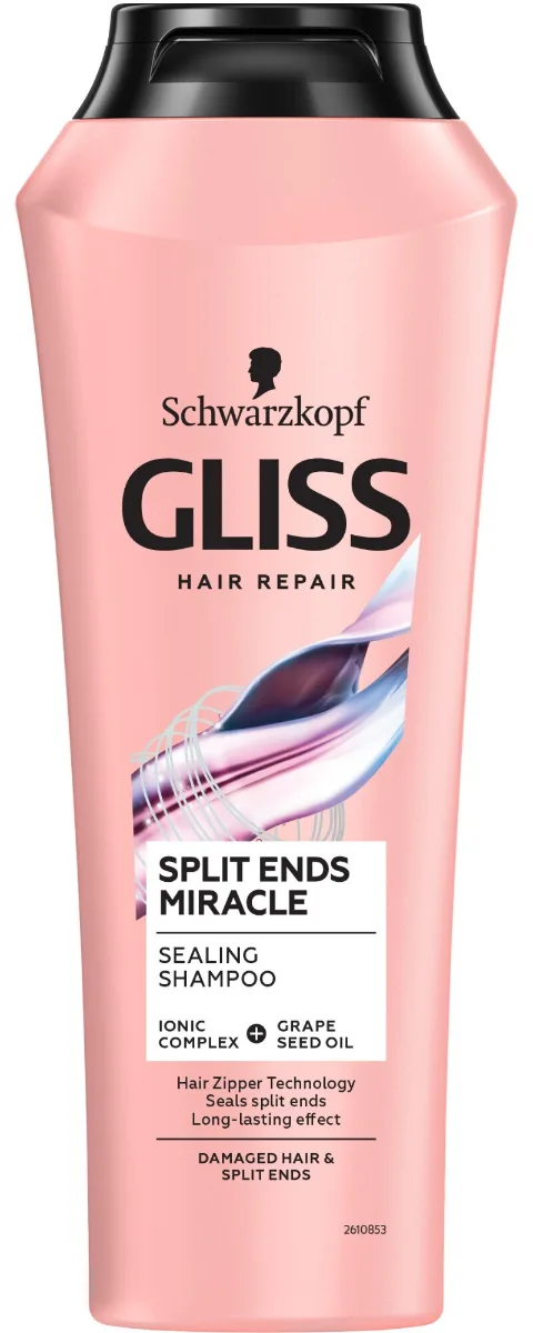 Sampon Split Hair Miracle pentru par deteriorat si varfuri despicate, 250ml, Gliss — preț și oferte