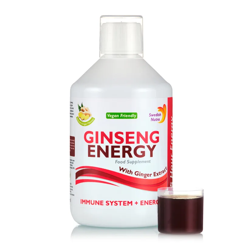 Ginseng Energy 2000mg, 500ml, Swedish Nutra — preț și oferte