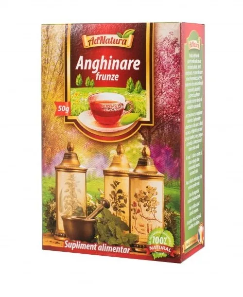 Ceai de anghinare, 50g, AdNatura — preț și oferte