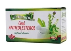Ceai anticolesterol, 20 plicuri, AdNatura — preț și oferte