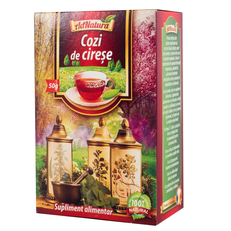 Ceai de cozi de cirese, 50g, AdNatura — preț și oferte
