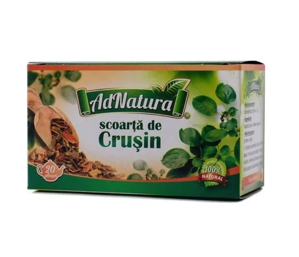 Ceai de crusin scoarta, 20 plicuri, AdNatura — preț și oferte