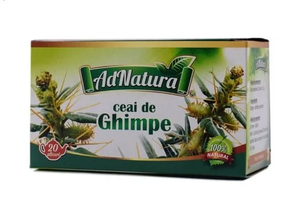 Ceai de ghimpe, 20 plicuri, AdNatura — preț și oferte