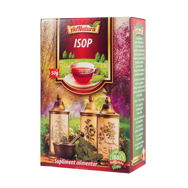 Ceai de isop, 50g, AdNatura — preț și oferte