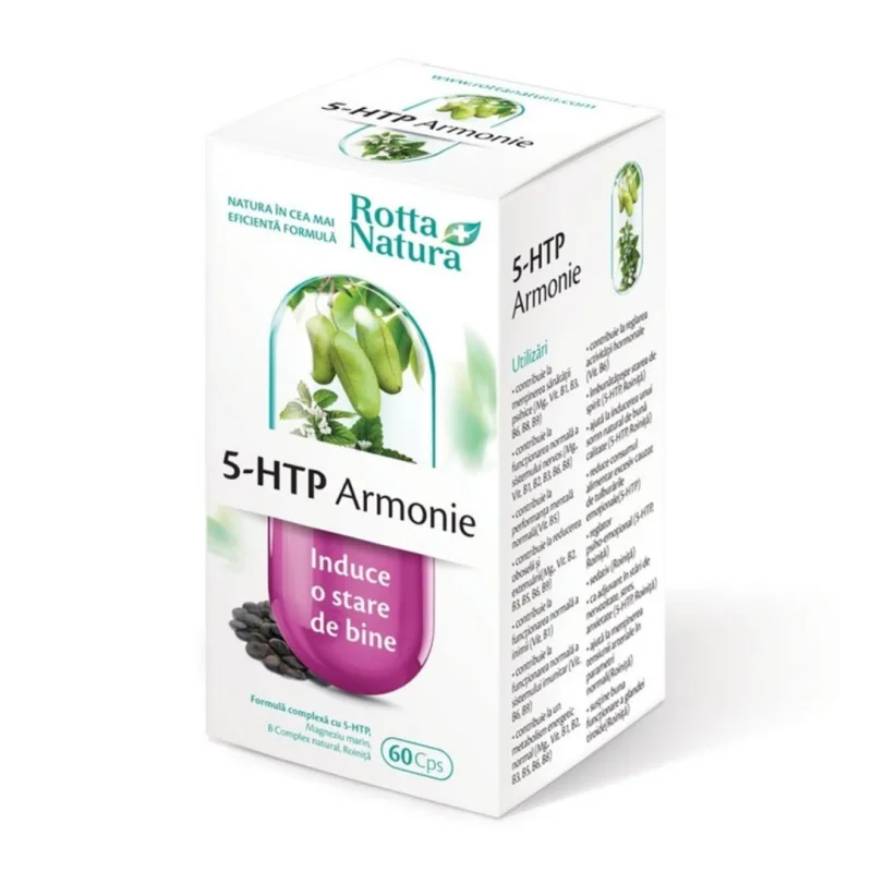 5 HTP Armonie, 60 capsule, Rotta Natura — preț și oferte