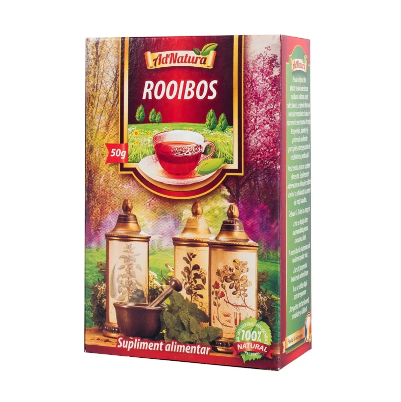 Ceai de rooibos, 50g, AdNatura — preț și oferte