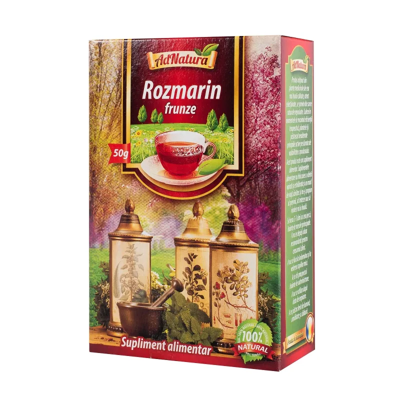 Ceai de rozmarin, 50g, AdNatura — preț și oferte