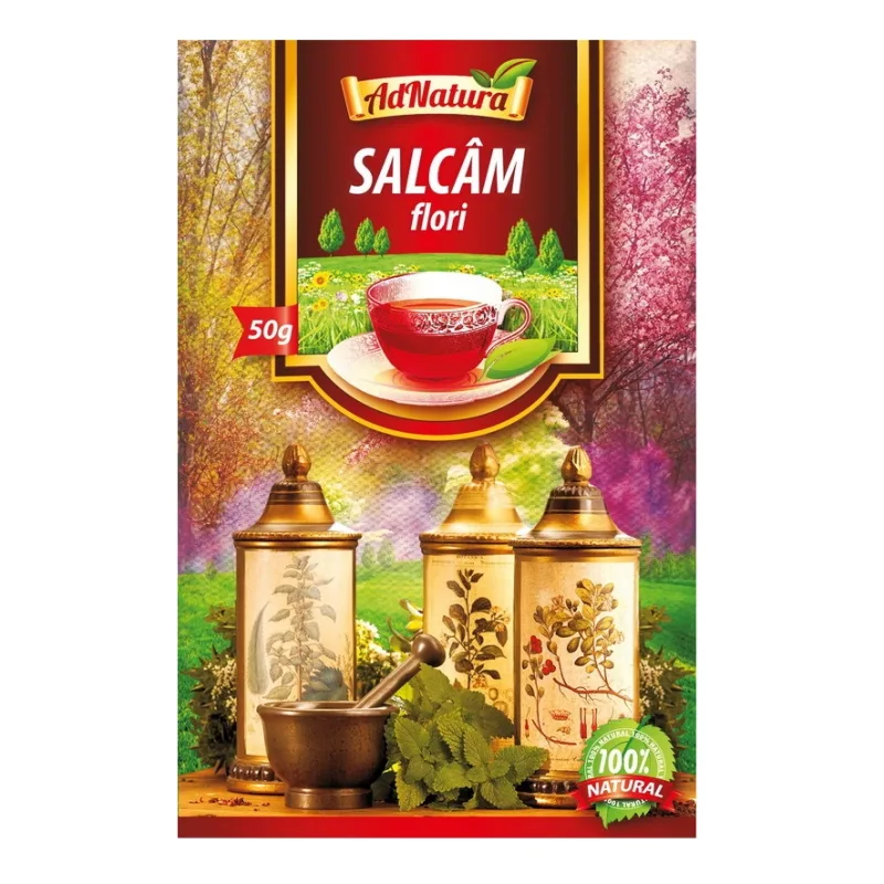 Ceai flori de salcam, 50g, AdNatura — preț și oferte