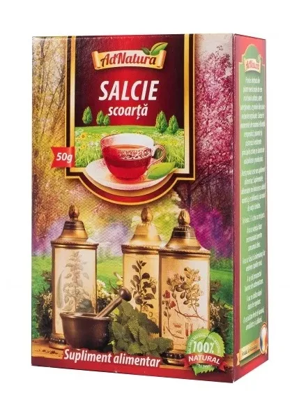 Ceai din scoarta de salcie, 50g, AdNatura — preț și oferte