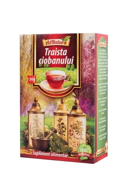 Ceai de traista ciobanului, 50g, AdNatura — preț și oferte