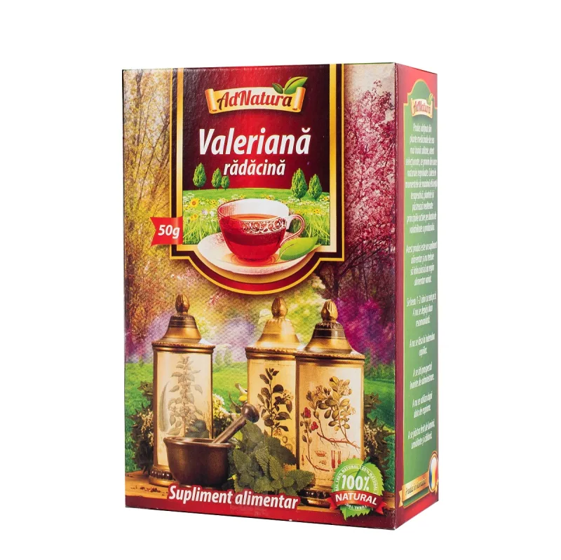 Cei radacina de valeriana, 50g, AdNatura — preț și oferte
